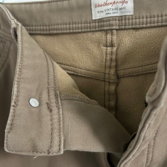 Original Weatherproof vintage lined pants - Picture 6 of 7